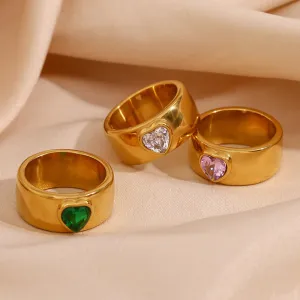 Heartfelt Spark Ring