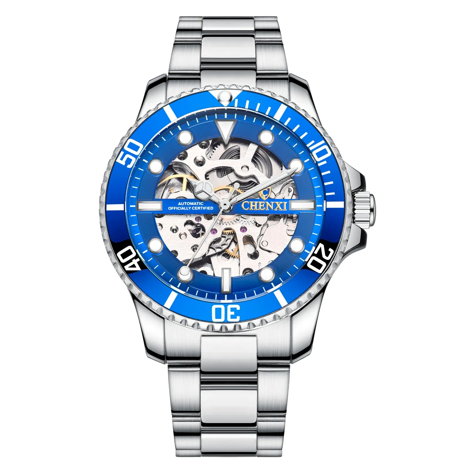 Hollow automatic mechanical watch W28CX888051