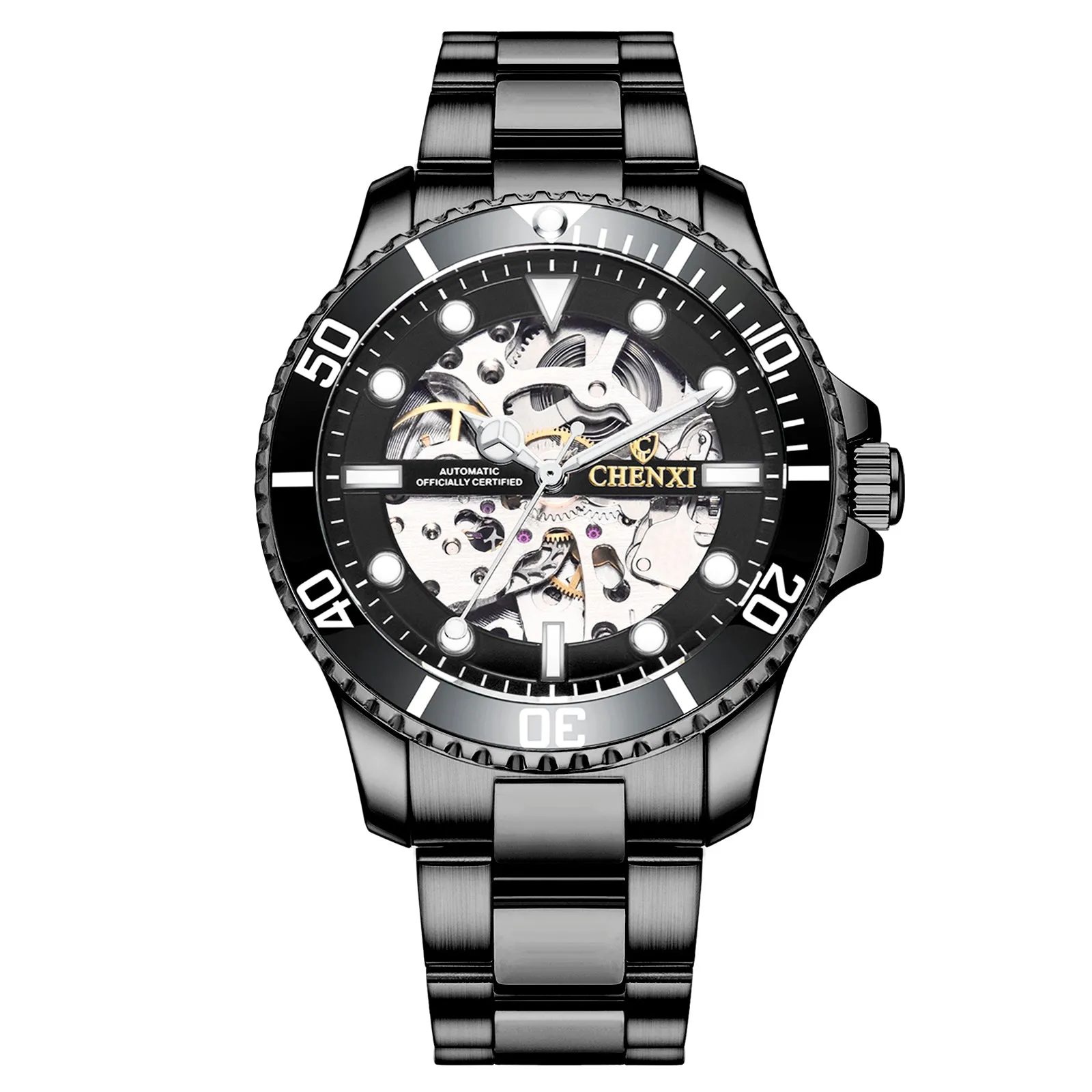 Hollow automatic mechanical watch W28CX888051