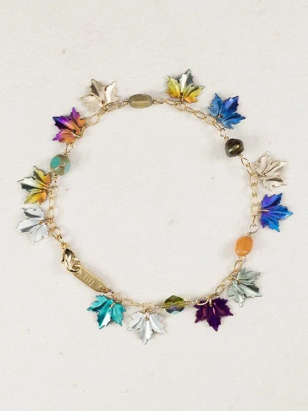 Holly Yashi Maple Leaf Bracelet - Multi