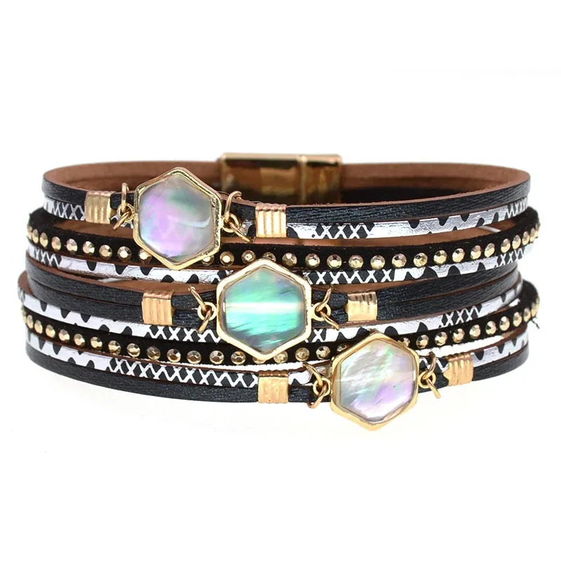Jewellery - New Bohemian leather bracelets