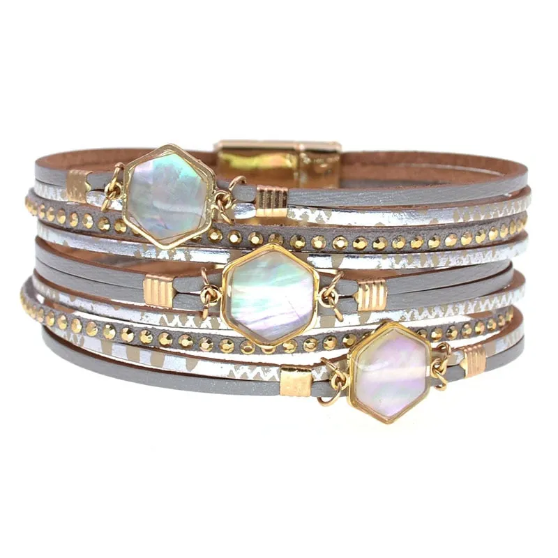 Jewellery - New Bohemian leather bracelets