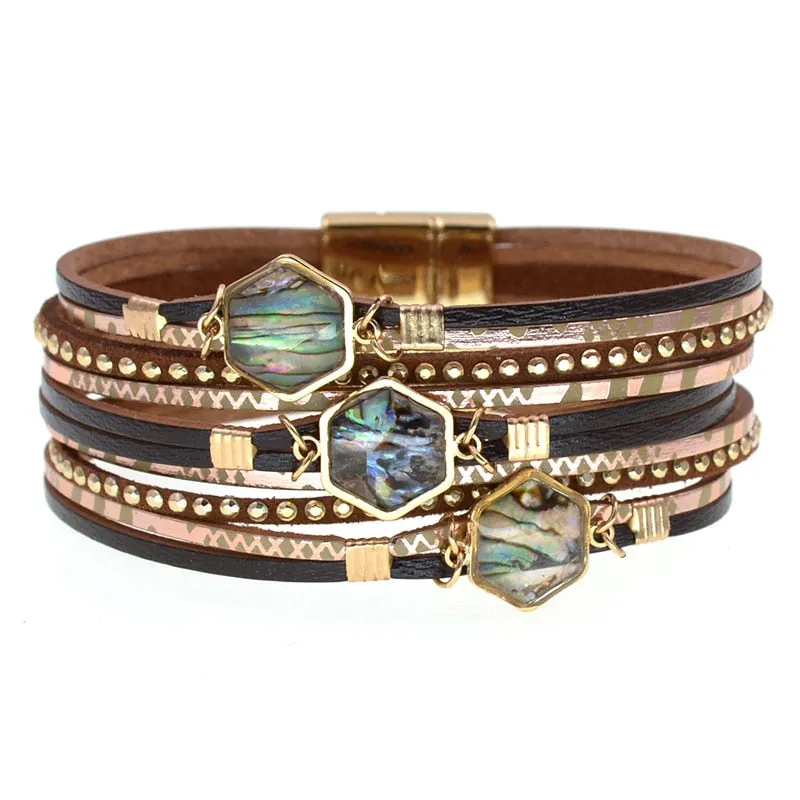 Jewellery - New Bohemian leather bracelets