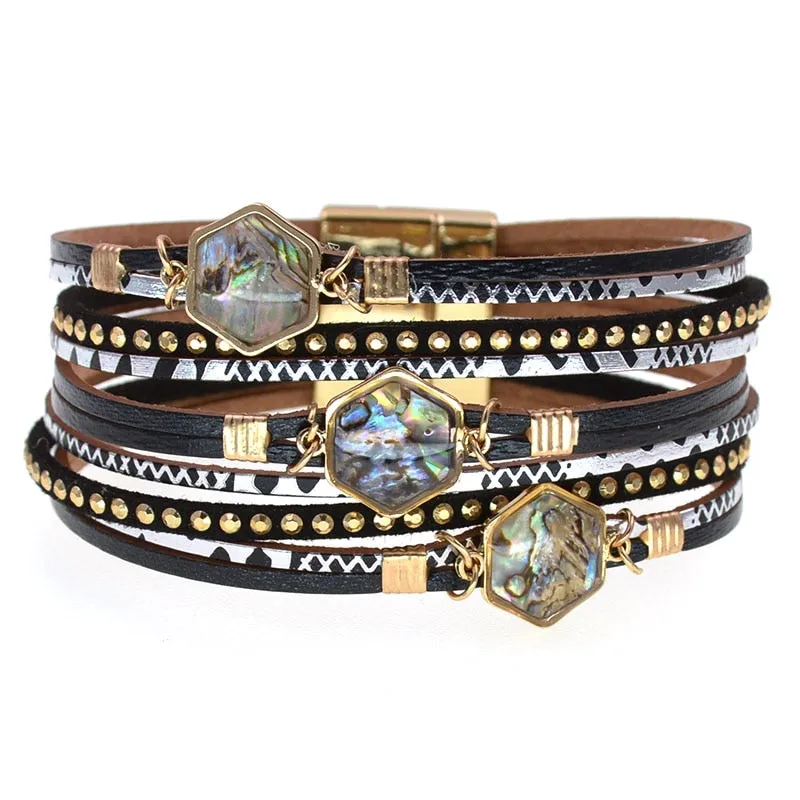 Jewellery - New Bohemian leather bracelets