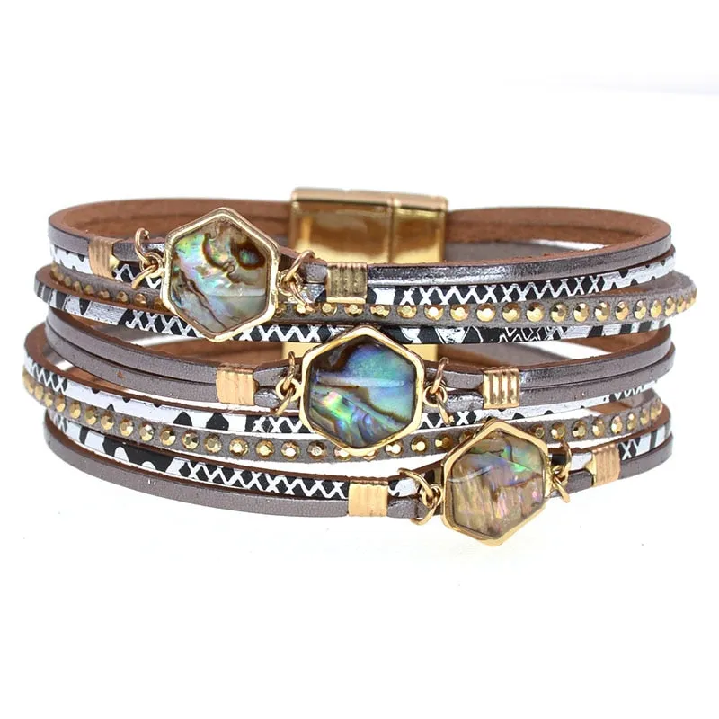 Jewellery - New Bohemian leather bracelets