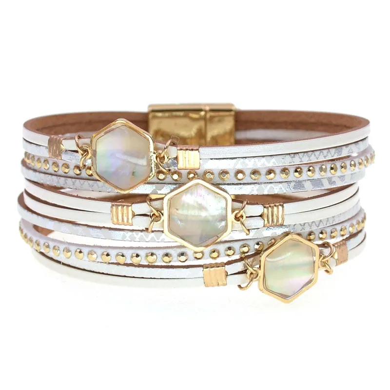 Jewellery - New Bohemian leather bracelets