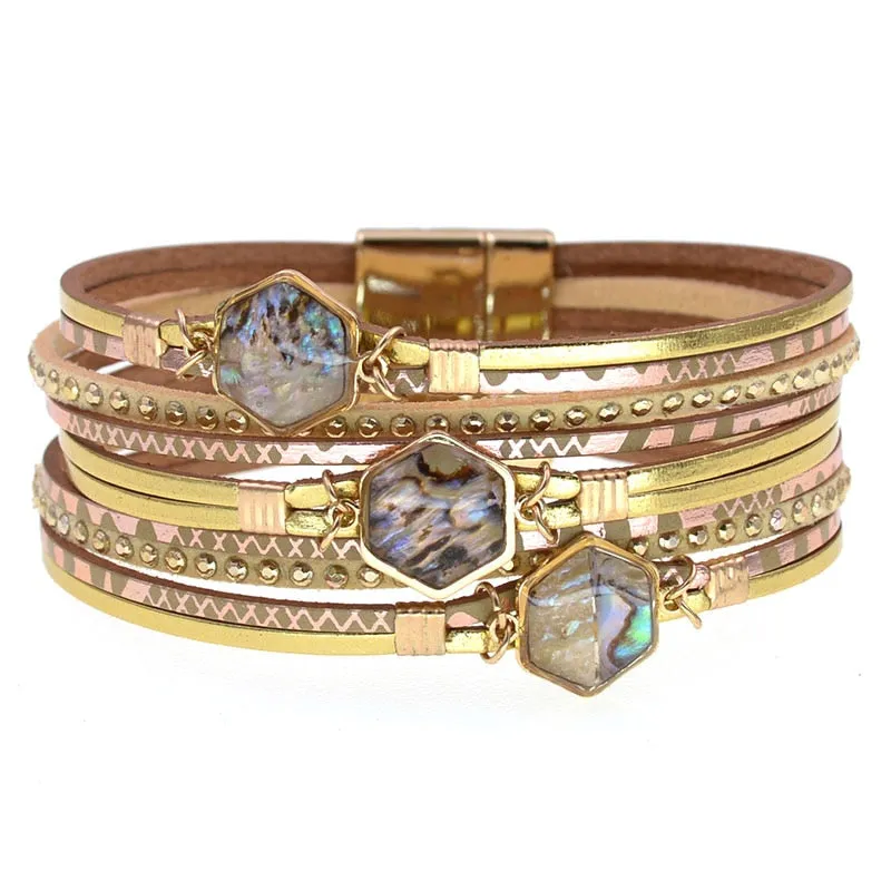 Jewellery - New Bohemian leather bracelets