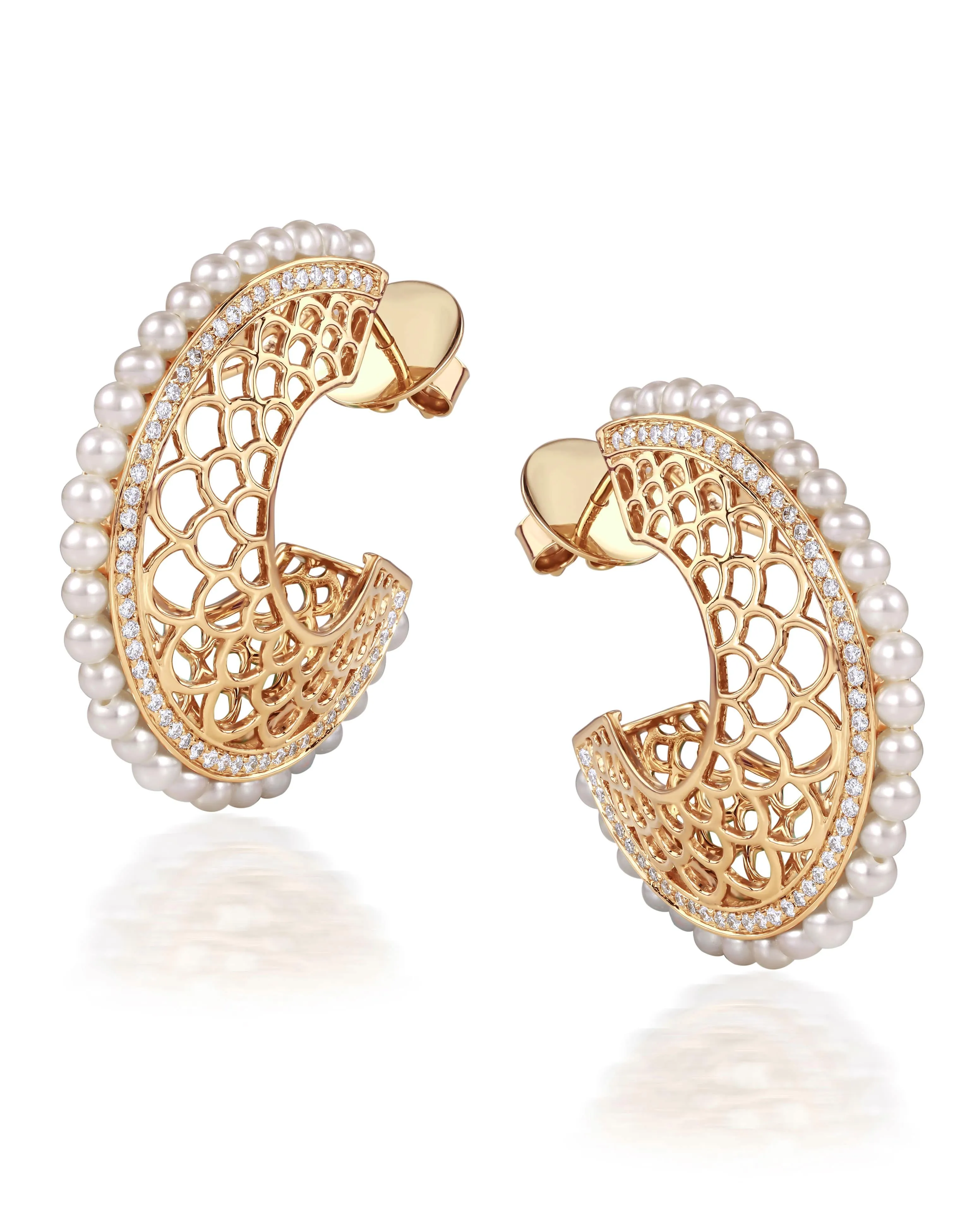 Jodhpur Fresh Water Pearl Earrings
