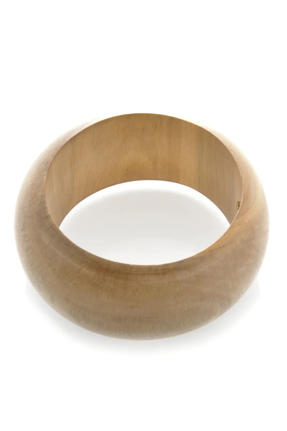 KENNETH JAY LANE Natural Wooden Bangle