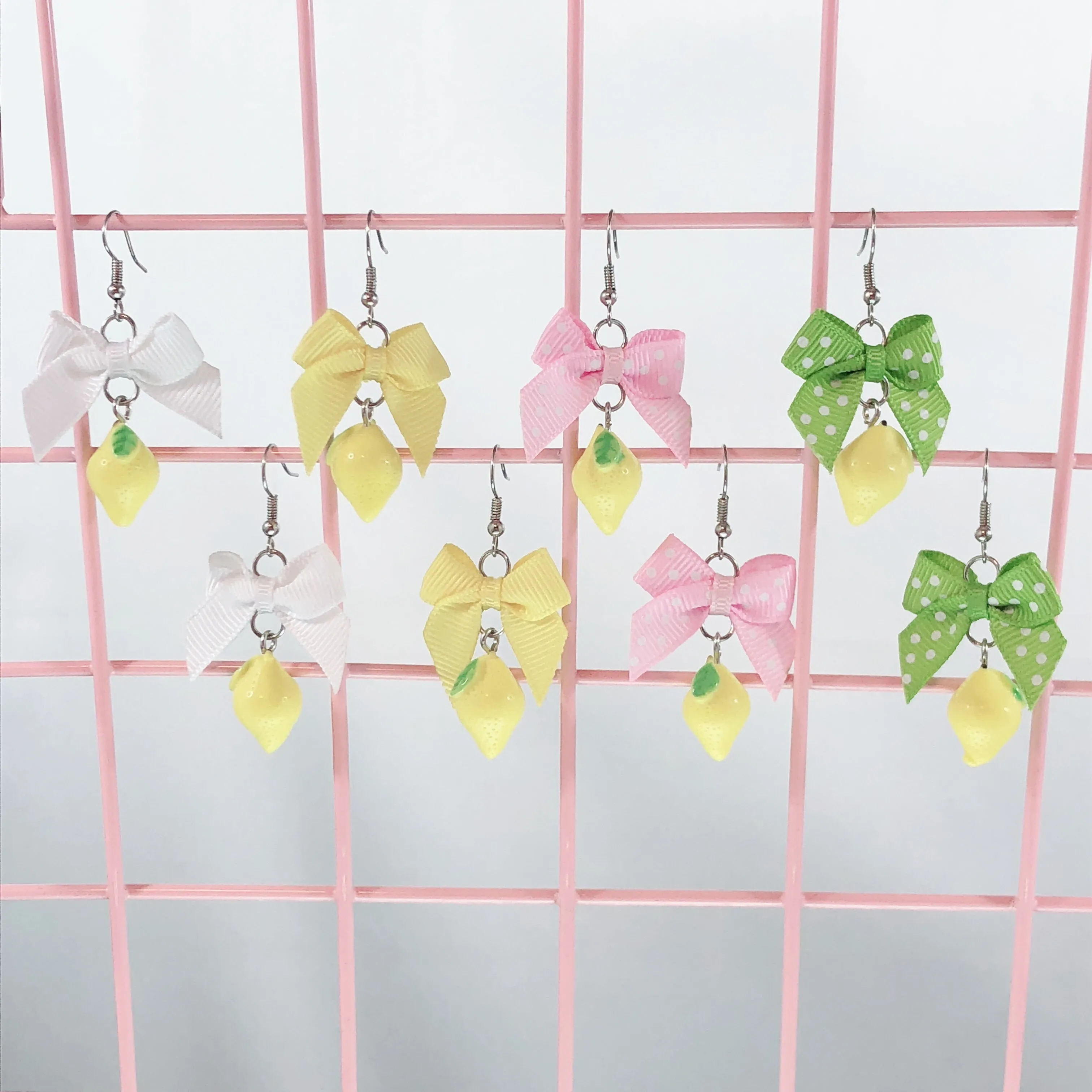 Lemon Earrings (4 Colors)