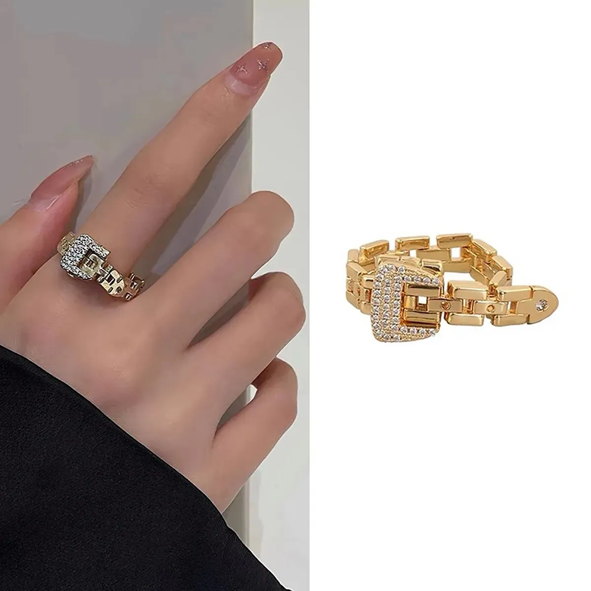 Lirconia™ - Shiny Belt Ring