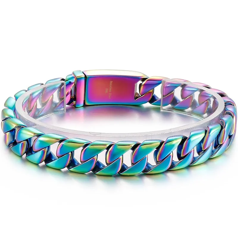 Luxury Gold Plated Bracelet Man Friendship Men's Bracelets