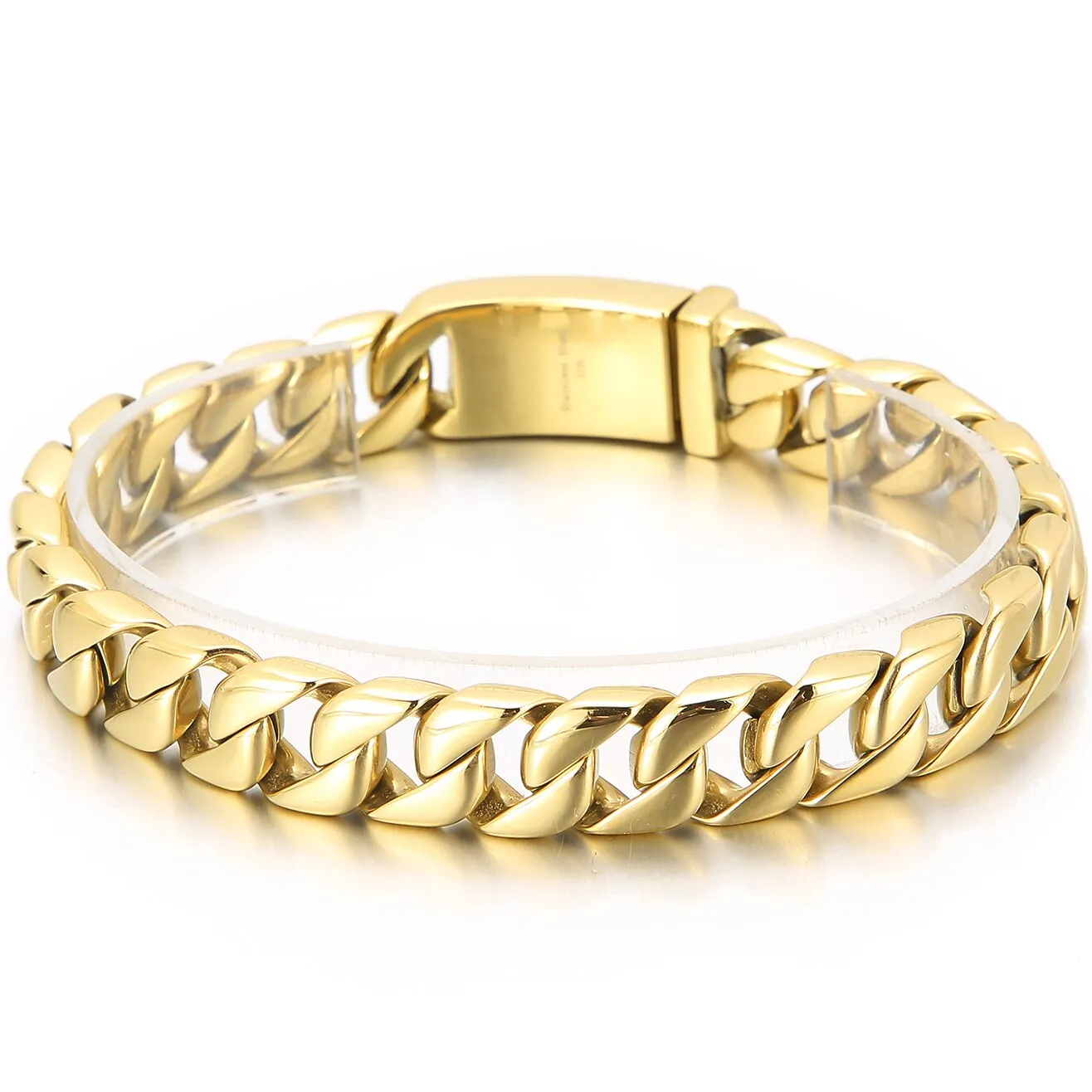 Luxury Gold Plated Bracelet Man Friendship Men's Bracelets