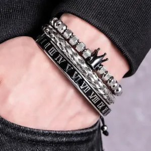 Luxury Roman Royal Charm Bracelets