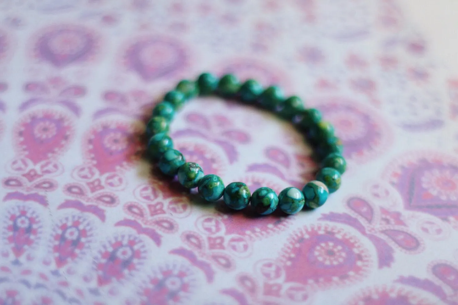 Mermaid Stone Stretch Bracelet