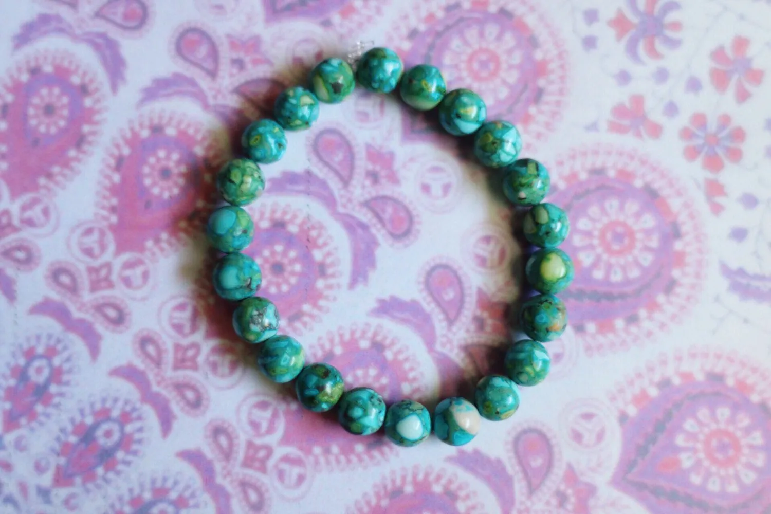 Mermaid Stone Stretch Bracelet