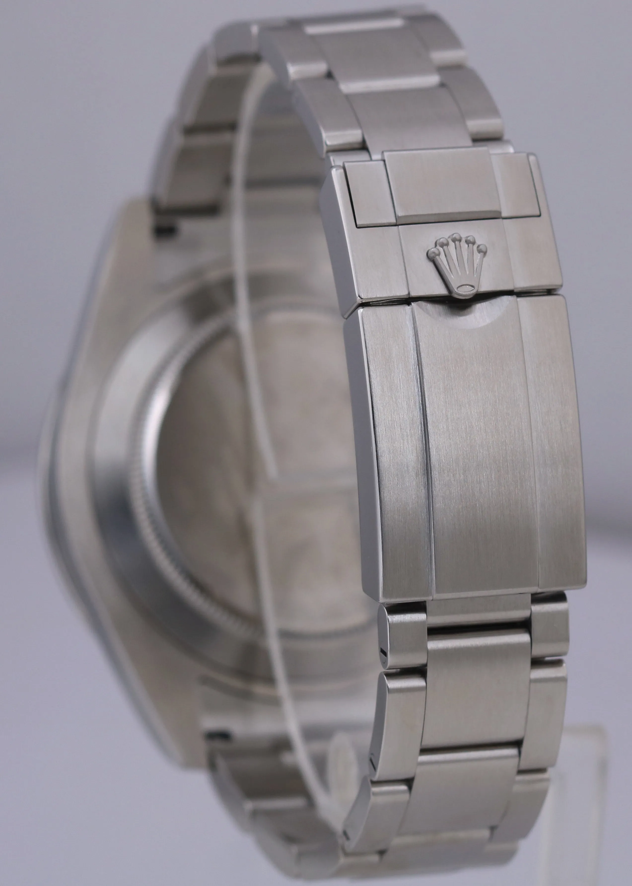 MINT Rolex Explorer II POLAR WHITE 42mm Stainless Steel Orange GMT Watch 216570