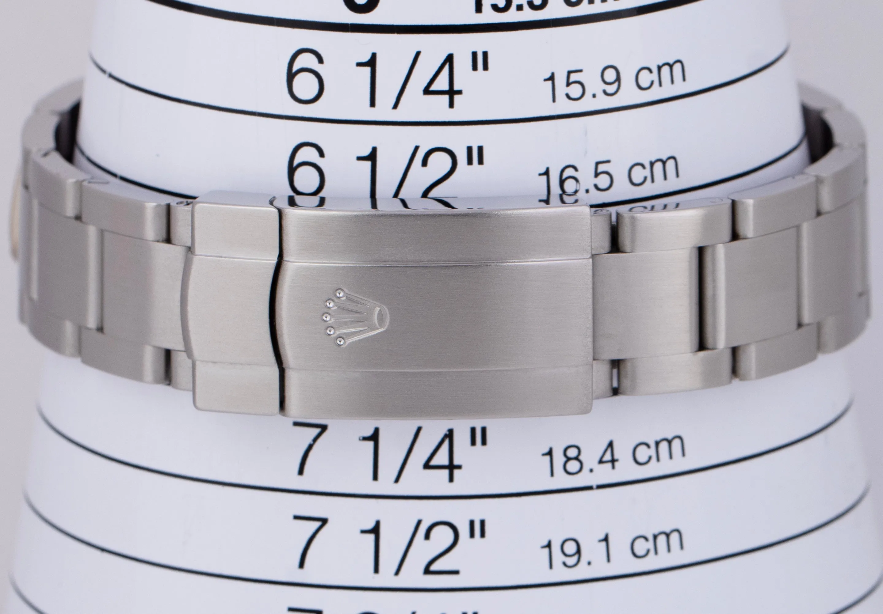 MINT Rolex Oyster Perpetual 36mm Silver Dial DOMINO Stainless Steel Watch 116000