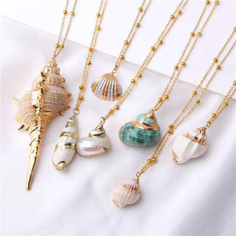 Miracle Mermaid Seashell Necklaces
