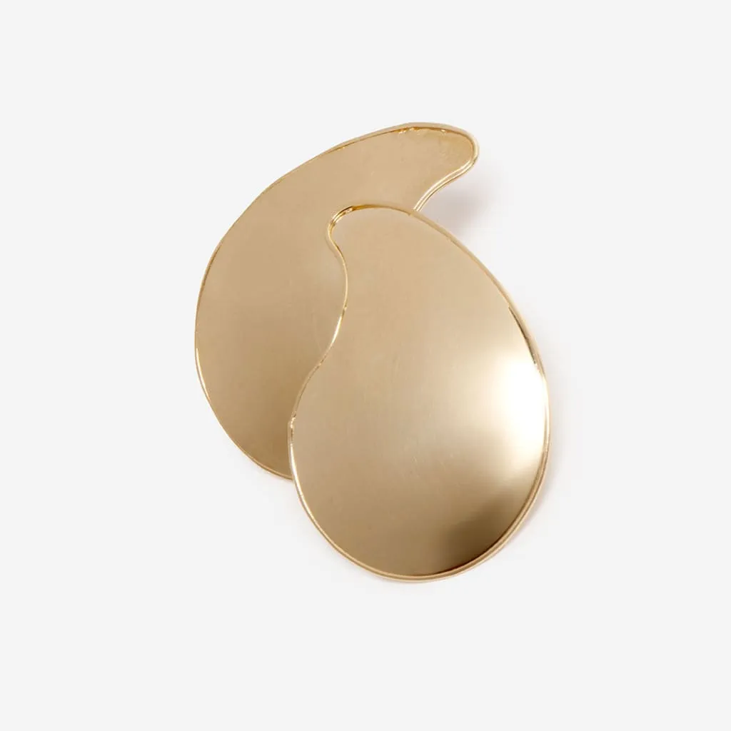 Mirror Earrings | 14ct Gold
