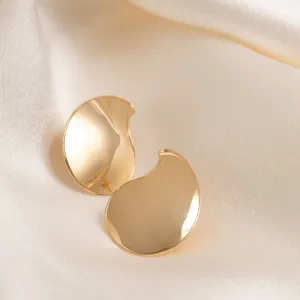 Mirror Earrings | 14ct Gold