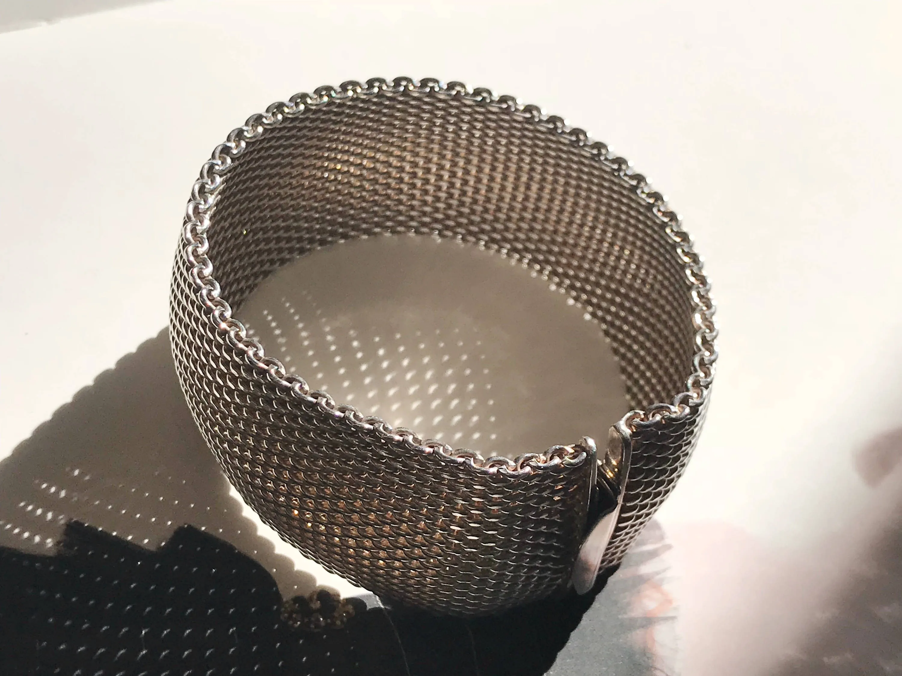 Modernist Flexible Cuff Bracelet
