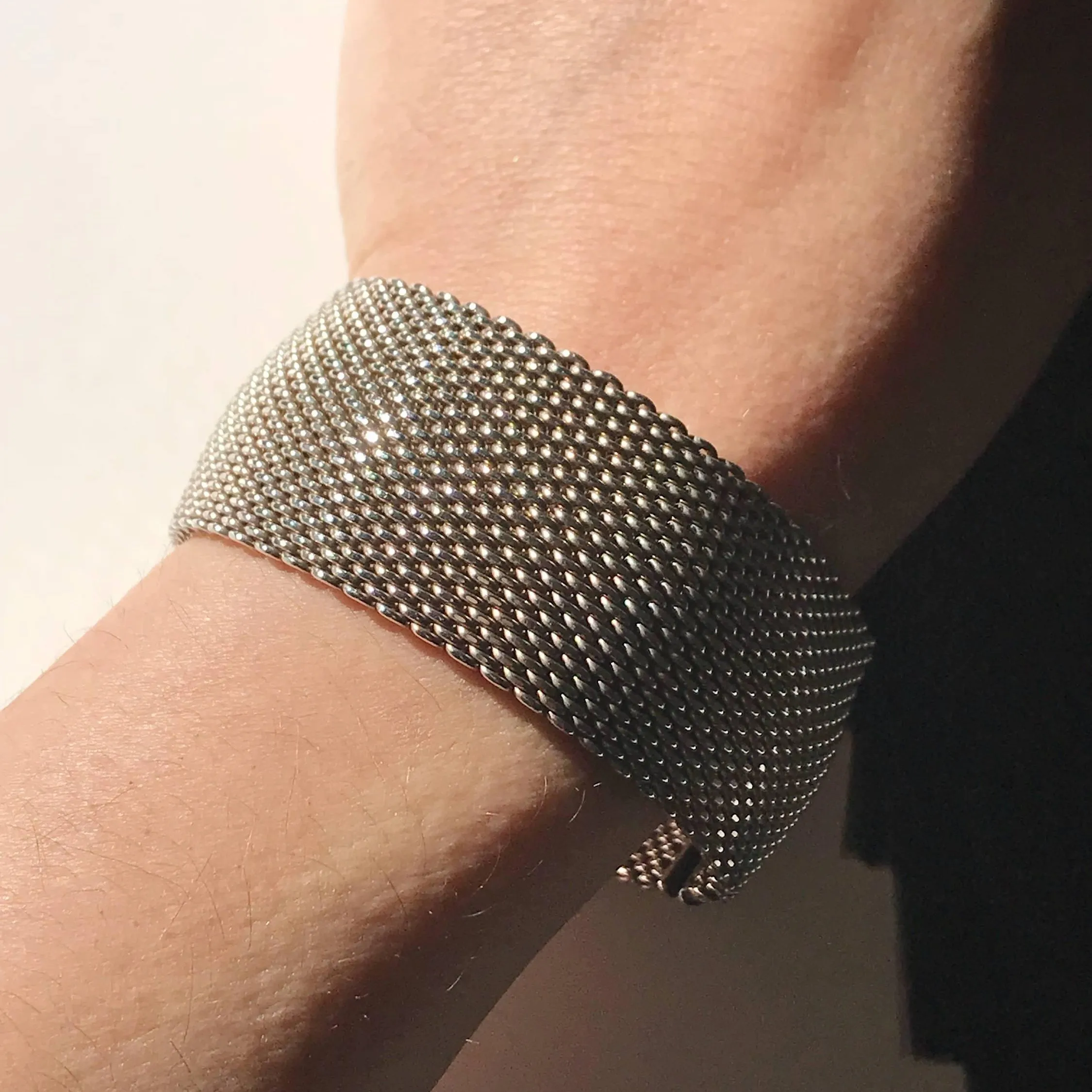 Modernist Flexible Cuff Bracelet