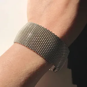 Modernist Flexible Cuff Bracelet