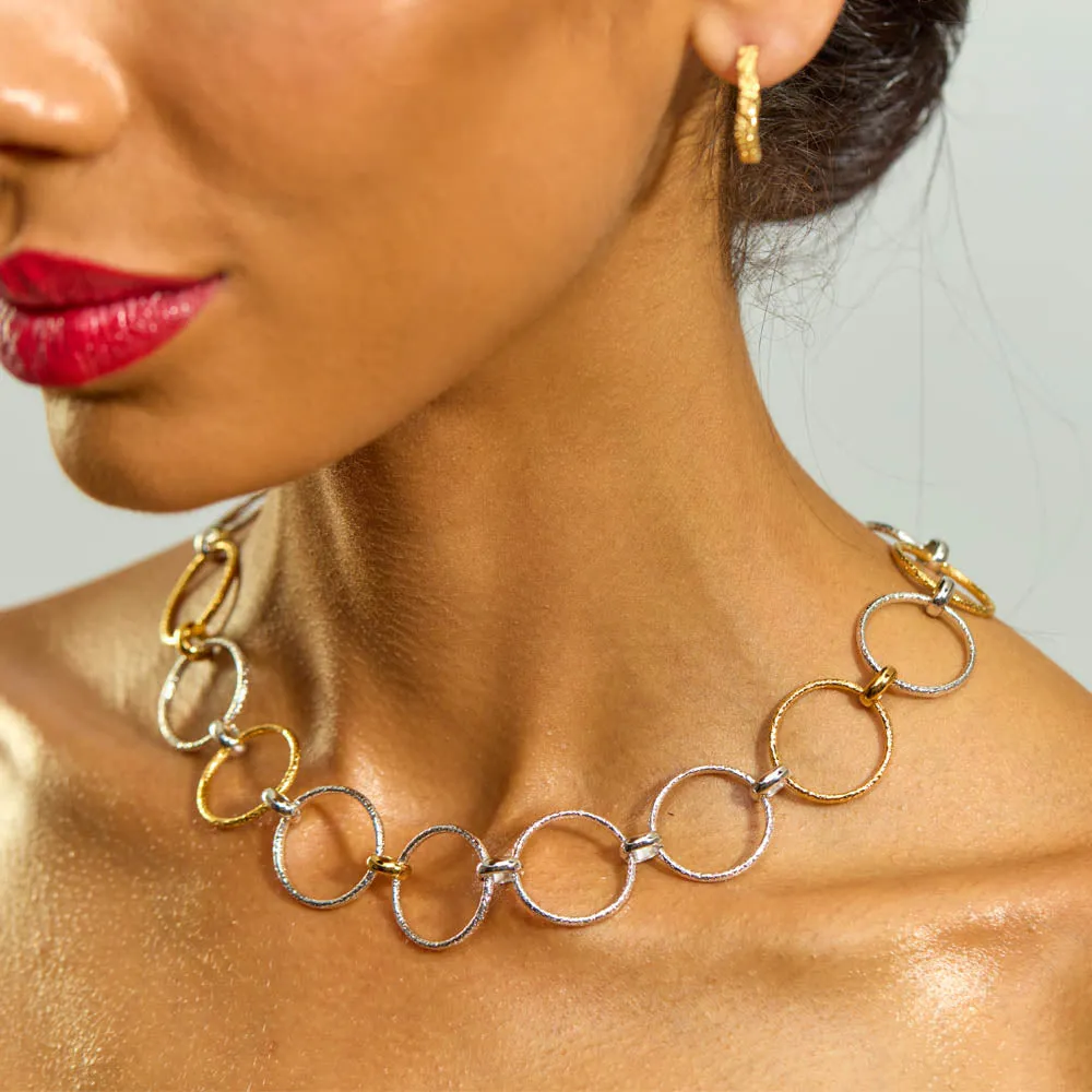 Multi Finish Hula Necklace