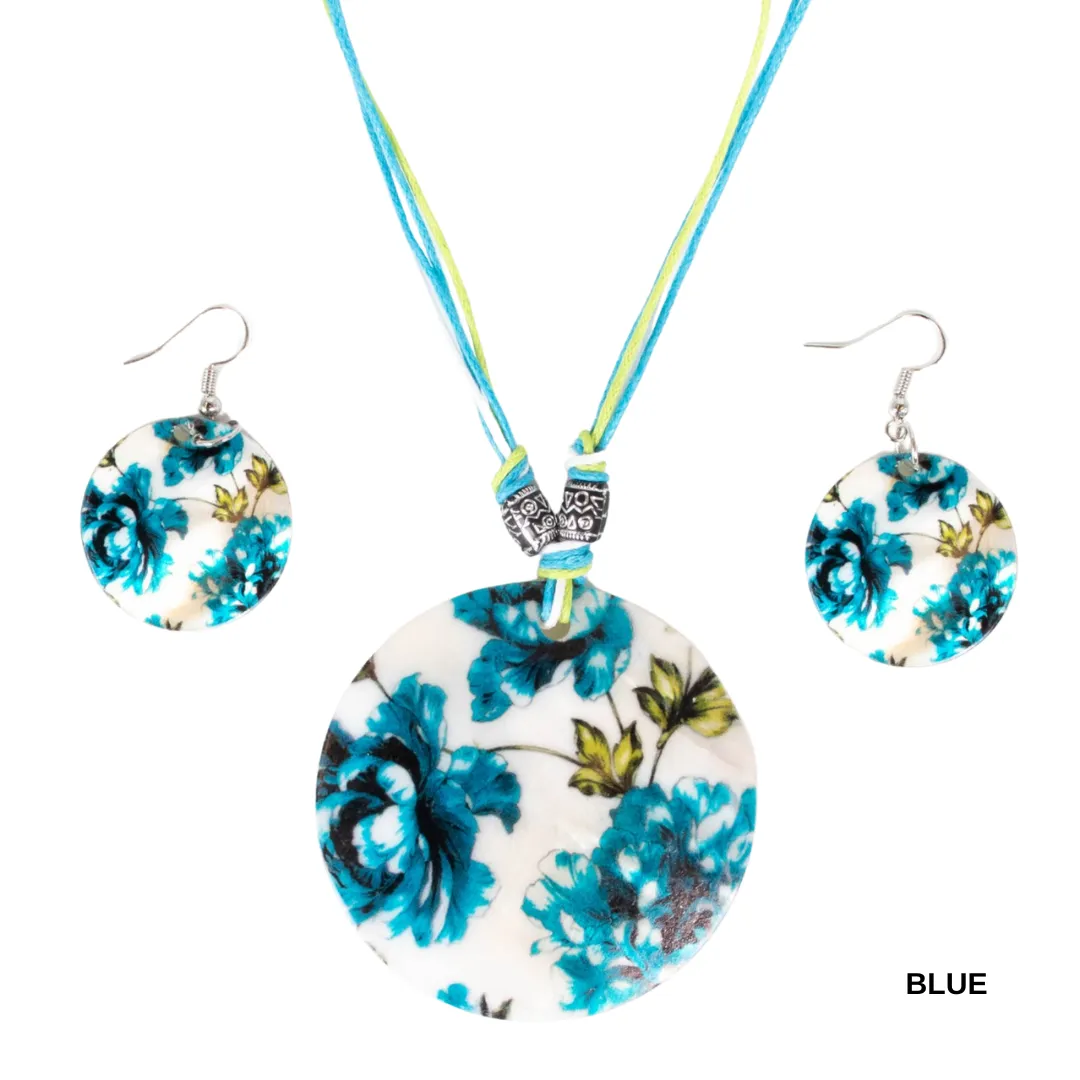Necklace Set Shell Short