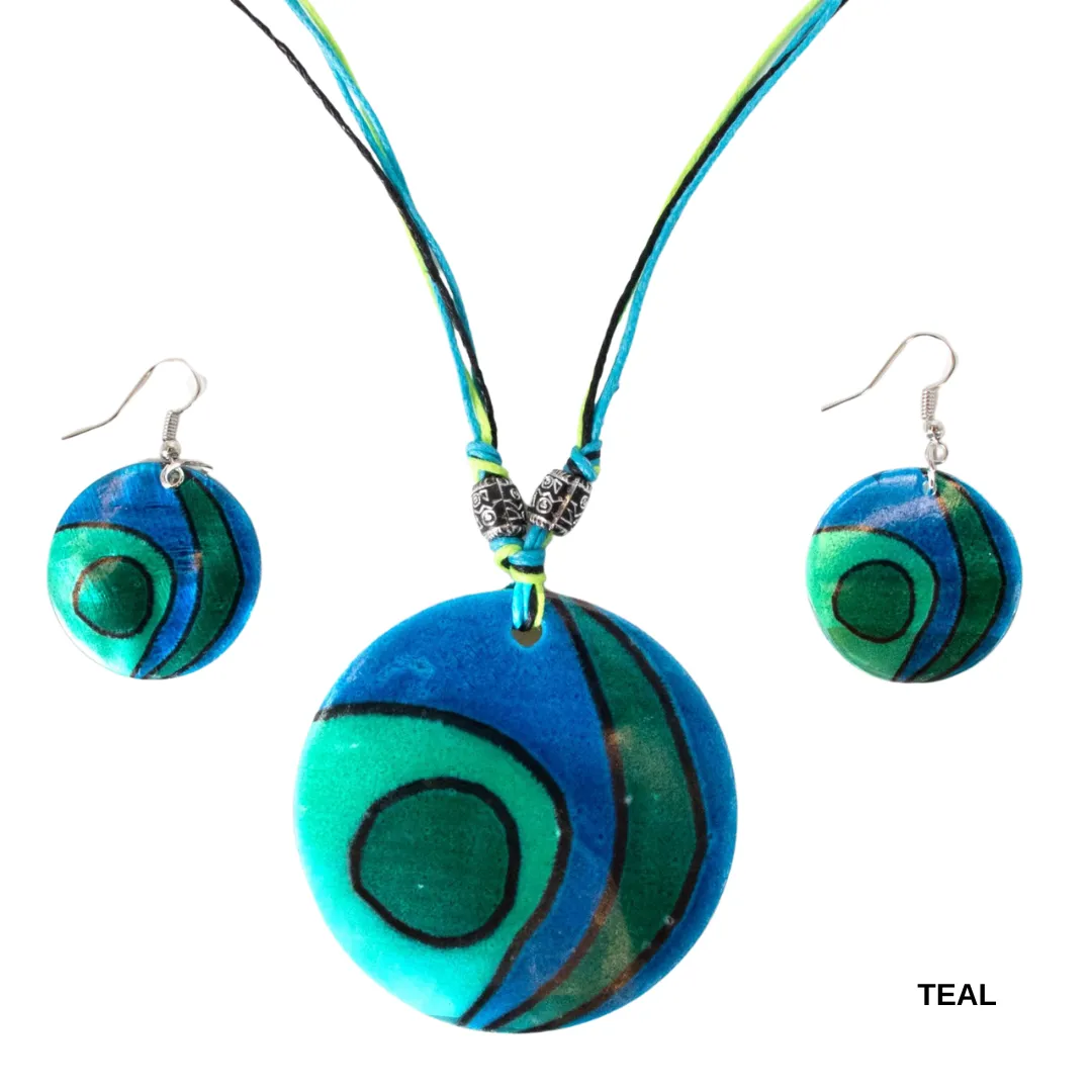 Necklace Set Shell Short