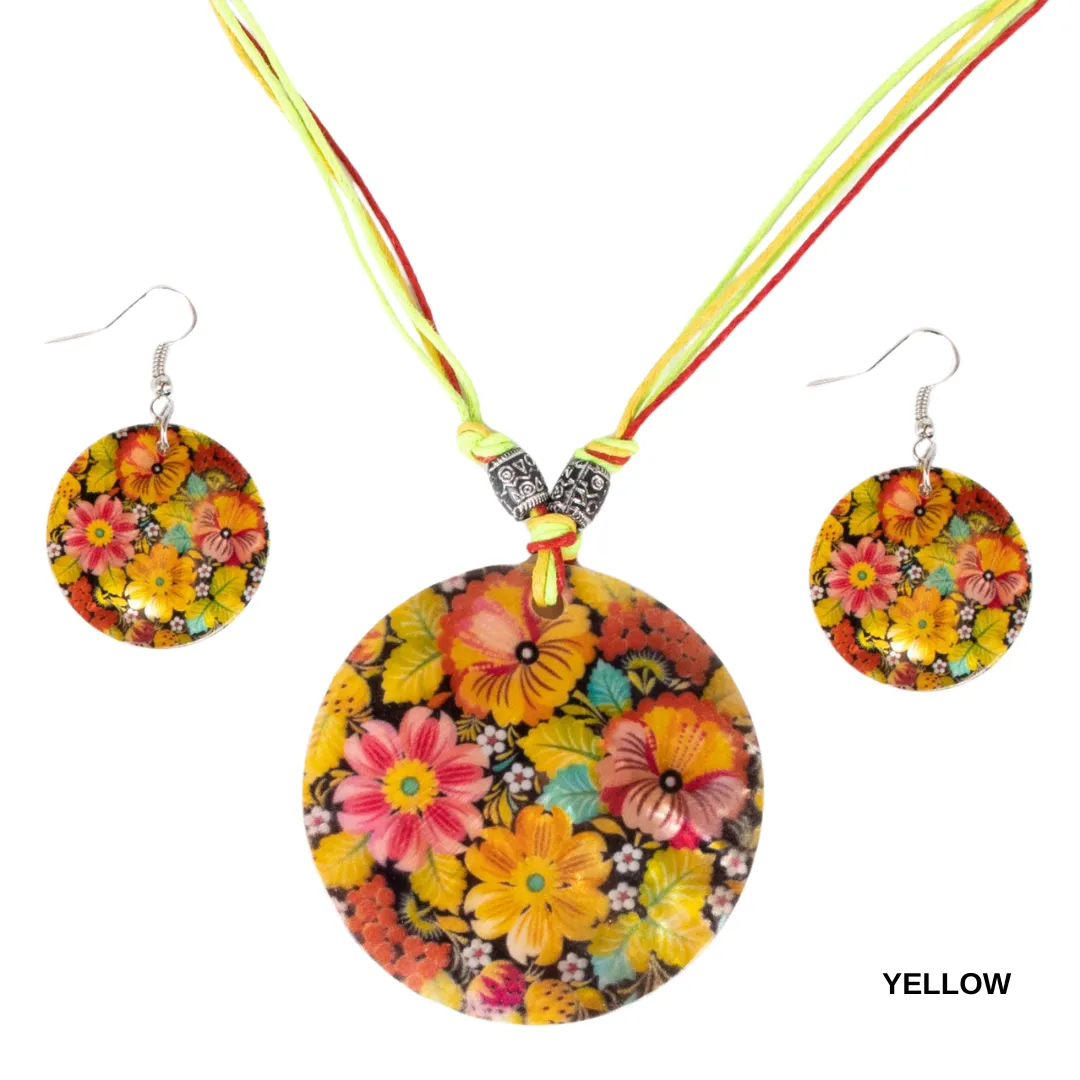 Necklace Set Shell Short
