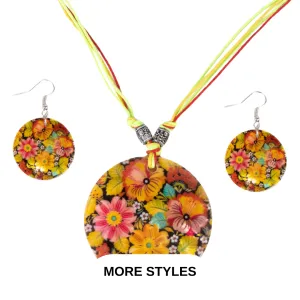 Necklace Set Shell Short