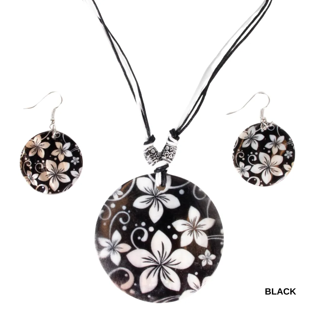 Necklace Set Shell Short
