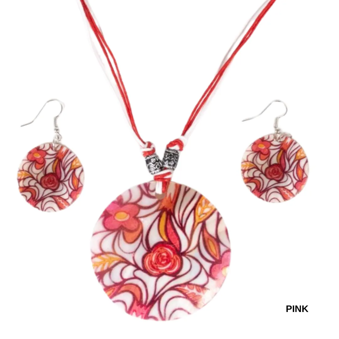 Necklace Set Shell Short