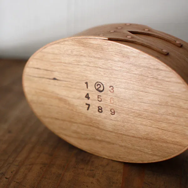 Oval Box -Cherry- (size #2)