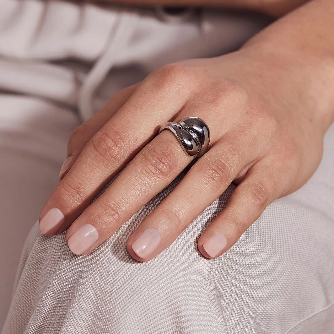 Paisley Ring Maxi Steel