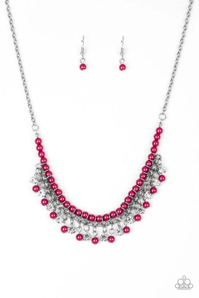 Paparazzi Necklace ~ Future Fashionista - Pink