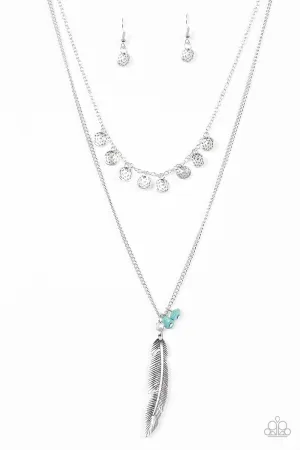 Paparazzi Necklace ~ Mojave Musical - Blue