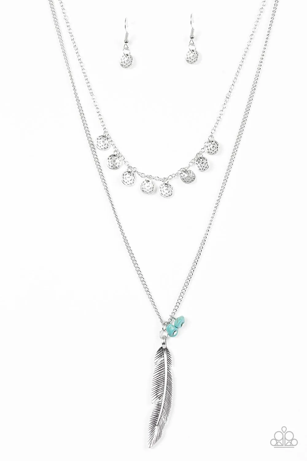 Paparazzi Necklace ~ Mojave Musical - Blue