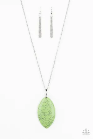 Paparazzi Necklace ~ Santa Fe Simplicity - Green