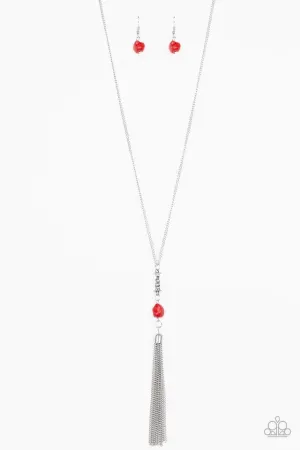 Paparazzi Necklace ~ Wild Horse Wonder - Red