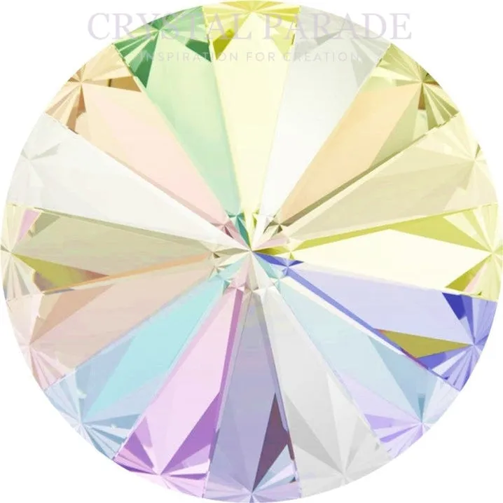 Preciosa Maxima Rivoli Pointy Back Crystal 14mm Pack of 6 - AB