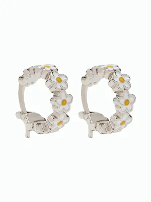 PURA VIDA PAINTED BLOOMS HOOP EARRINGS