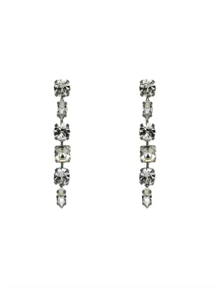 Roxy Earrings - Crystal