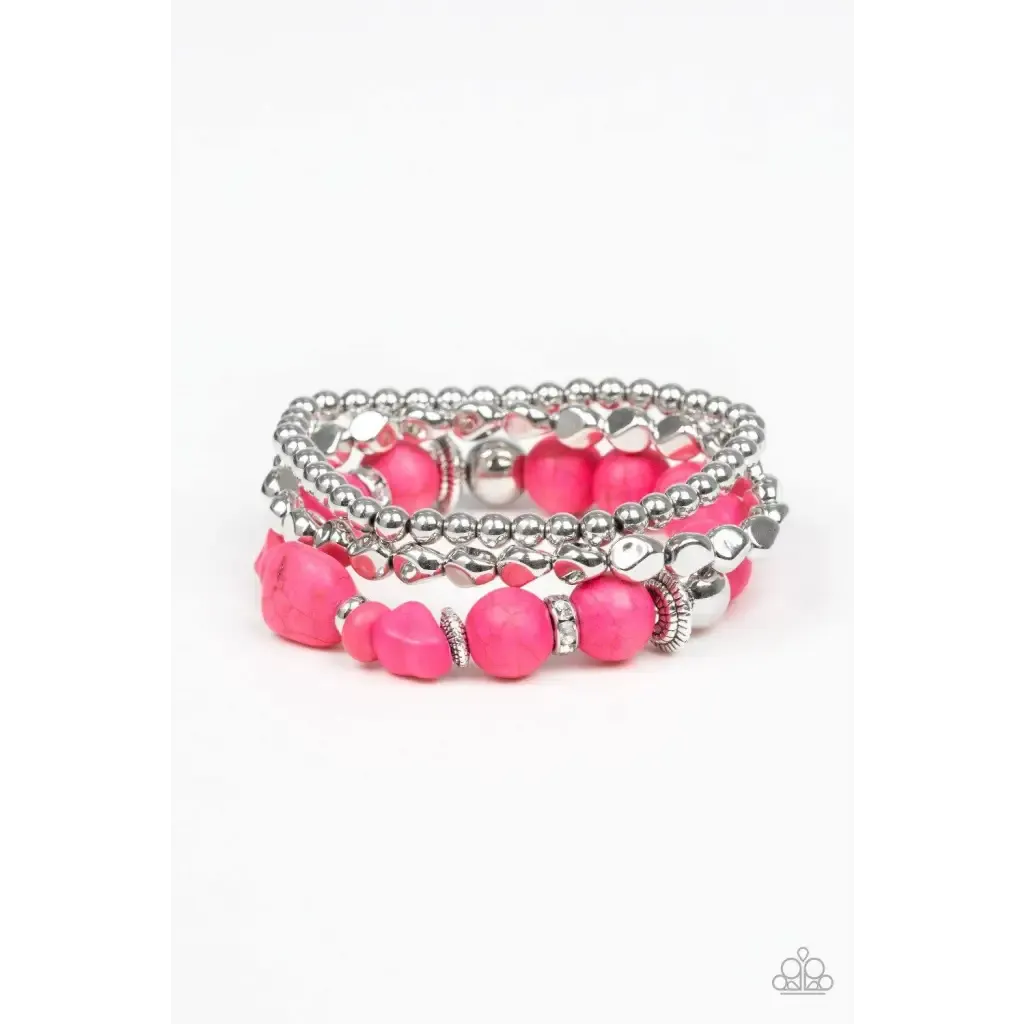 Rural Restoration -Pink Bracelet