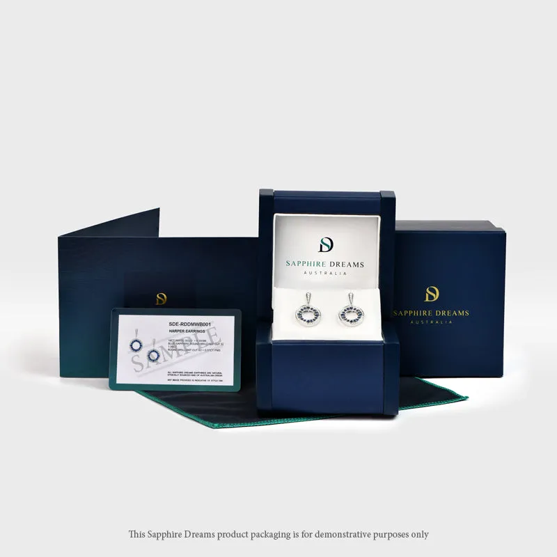 Sapphire Dreams Everleigh Earrings