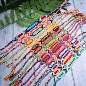 Save Ocean Animals Jewelry | Friendship Bracelet Braided Boho 15 PC SET