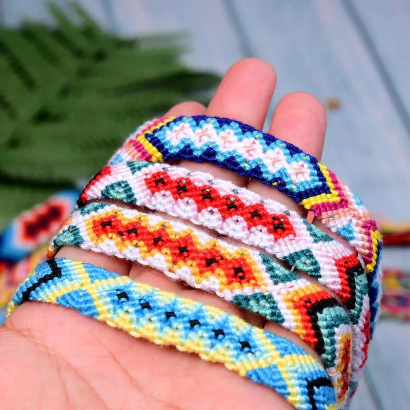 Save Ocean Animals Jewelry | Friendship Bracelet Braided Boho 15 PC SET