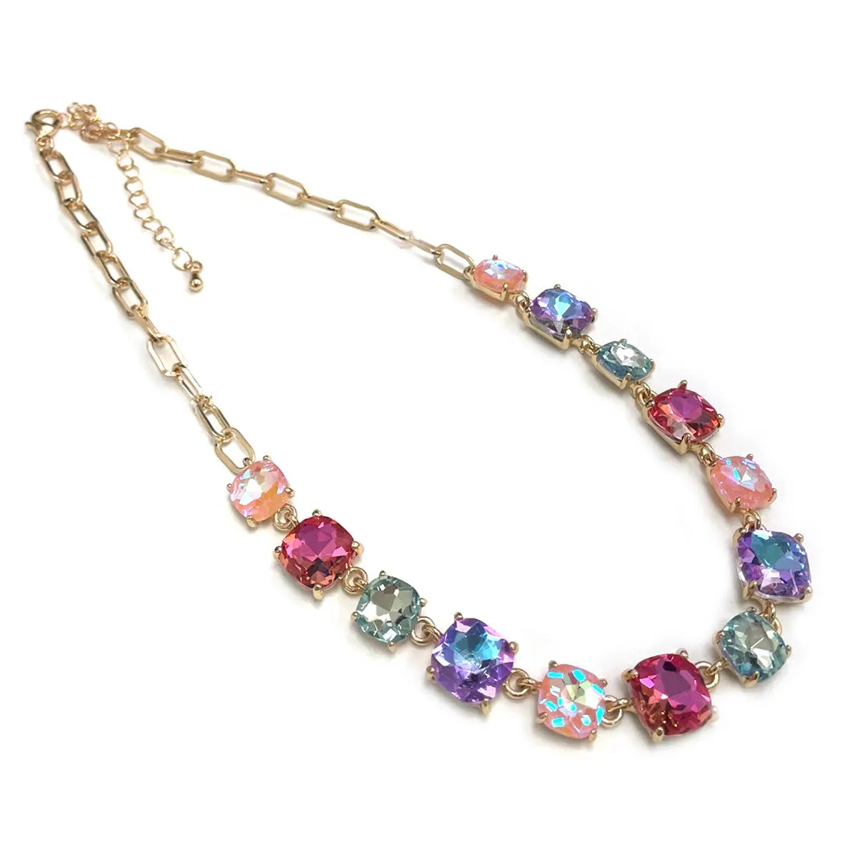 Shining All The Time Cream Necklace
